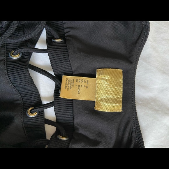 Black Sexy Ribbed Dress - Picture 5 of 5